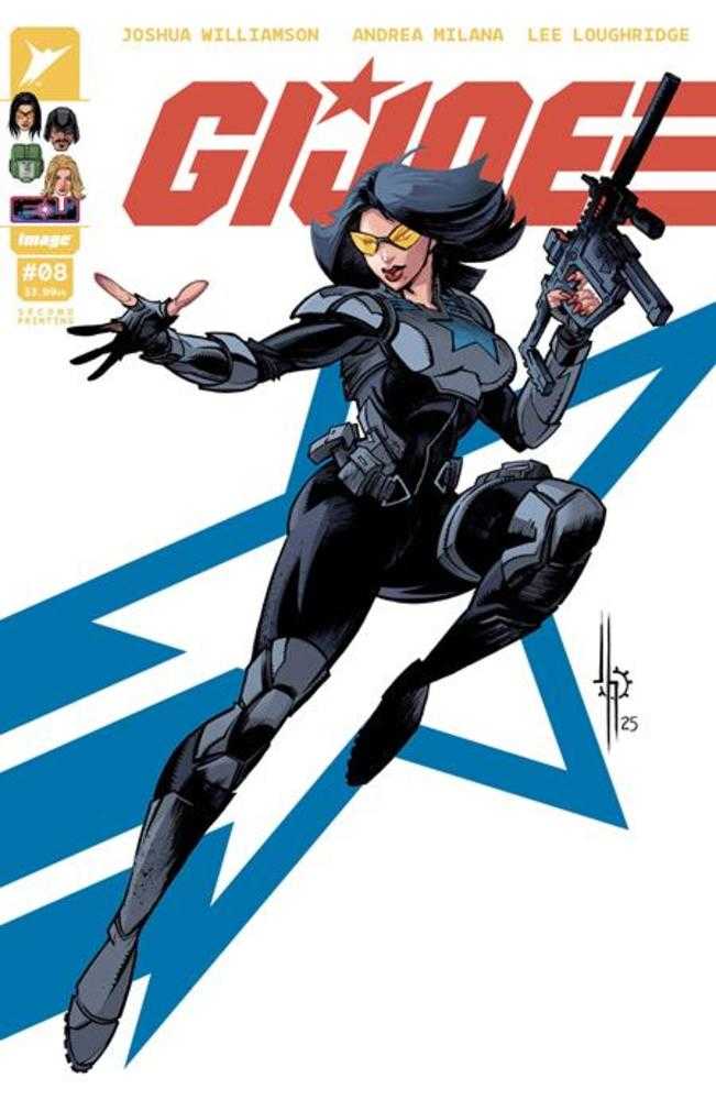 G.I. Joe #8 2nd Printing Cover A Jason Howard Lady Jaye Cover | L.A. Mood Comics and Games