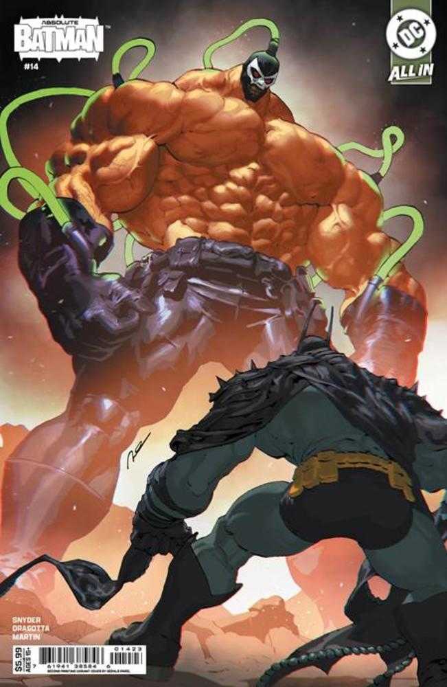 Absolute Batman #14 2nd Print Cover B Gerald Parel Card Stock Variant | L.A. Mood Comics and Games