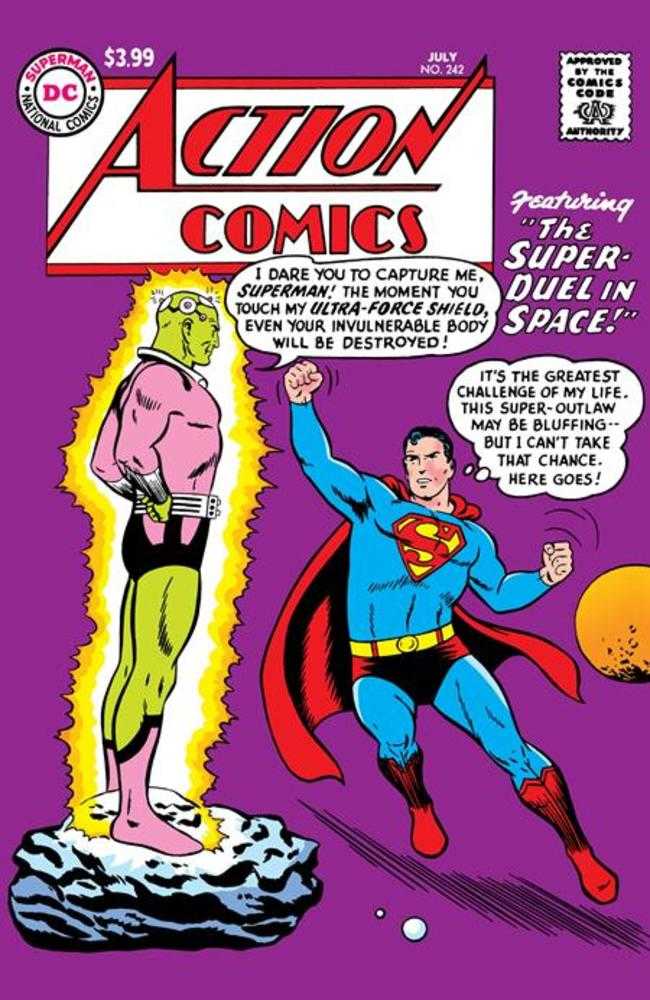 Action Comics #242 Facsimile Edition Cover A Curt Swan | L.A. Mood Comics and Games