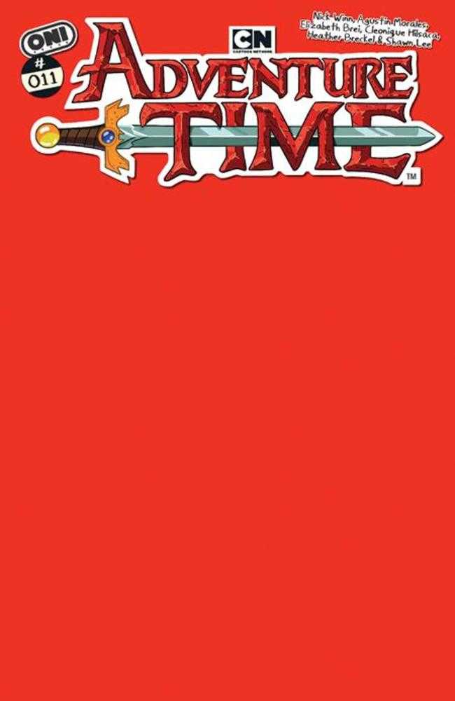 Adventure Time (2025) #11 Cover C Flame Princess Red Blank Sketch Variant | L.A. Mood Comics and Games