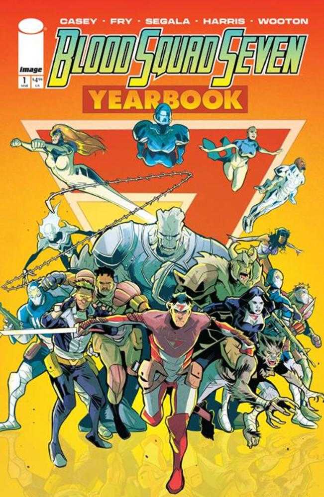 Blood Squad Seven Yearbook #1 Cover A Paul Fry (Mature) | L.A. Mood Comics and Games