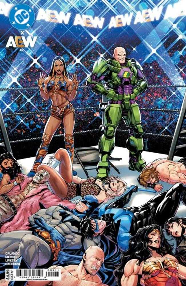DC X Aew #2 (Of 2) Cover A Serg Acuna | L.A. Mood Comics and Games