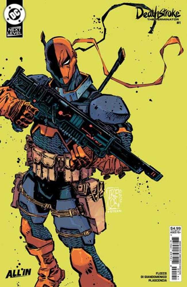 Deathstroke The Terminator #1 Cover D Jorge Corona Next Level Card Stock Variant | L.A. Mood Comics and Games