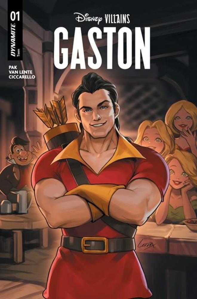 Disney Villains Gaston #1 Cover A Leirix Li | L.A. Mood Comics and Games