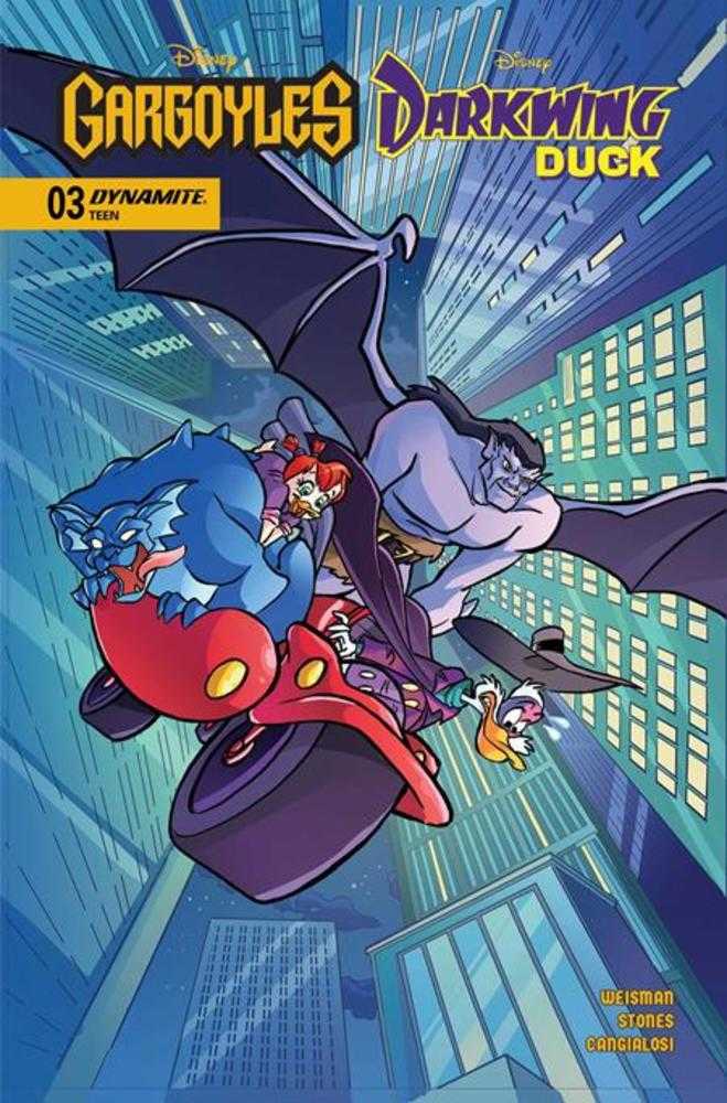 Gargoyles Darkwing Duck #3 Cover A Tad Stones | L.A. Mood Comics and Games