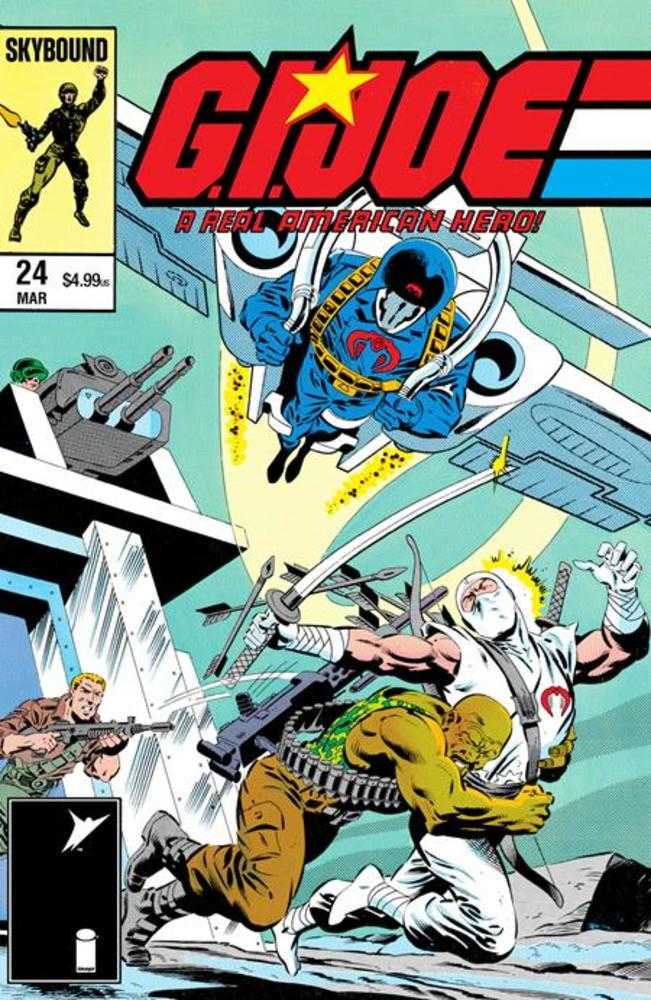G.I. Joe A Real American Hero #24 Hama Files Edition #24 Cover C Mike Zeck & John Beatty Foil Variant | L.A. Mood Comics and Games