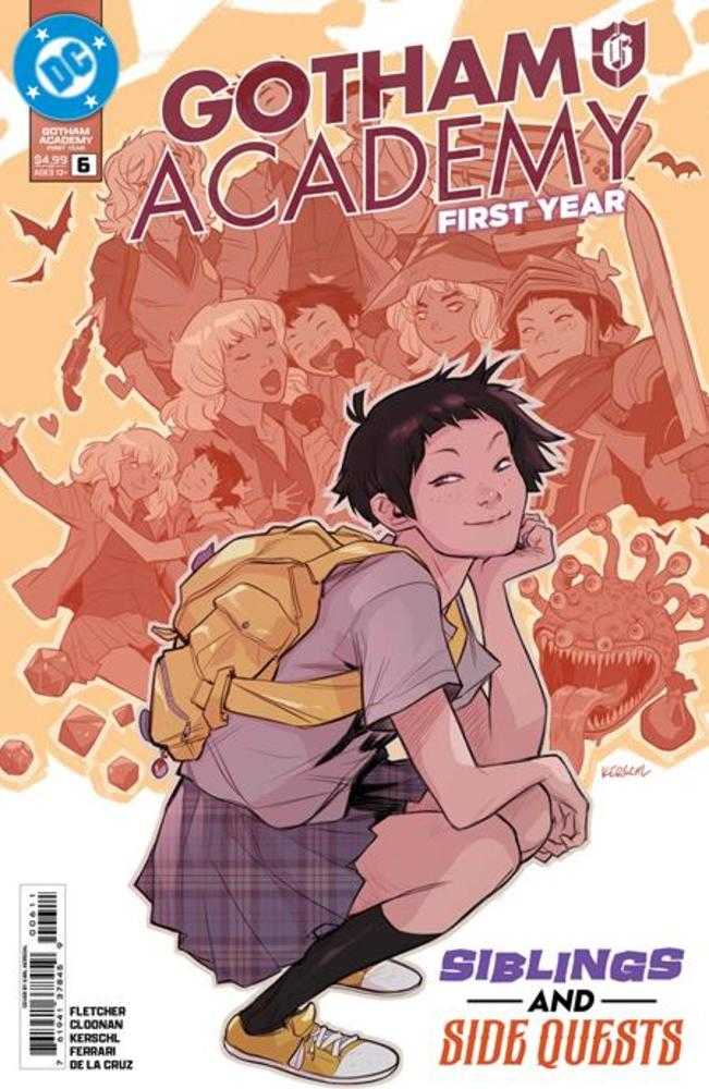Gotham Academy First Year #6 (Of 6) Cover A Karl Kerschl | L.A. Mood Comics and Games