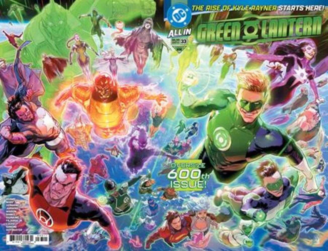 Green Lantern #33 Cover A Xermanico Wraparound (#600) | L.A. Mood Comics and Games