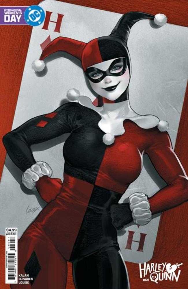 Harley Quinn #60 Cover E Lesley Leirix Li International Women’s Day Card Stock Variant | L.A. Mood Comics and Games