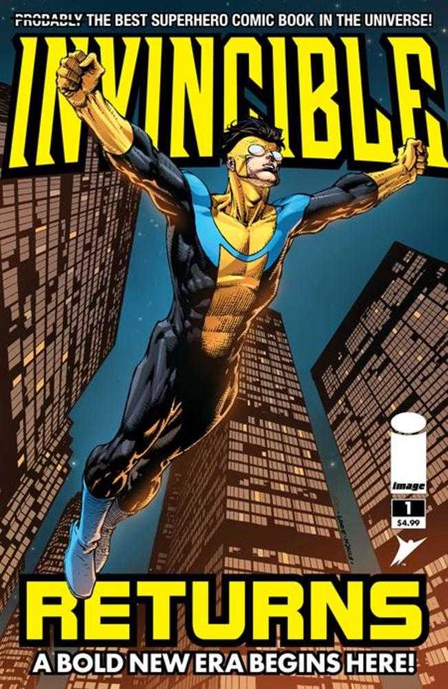 Invincible Returns Facsimile Edition #1 Cover A David Finch & Fco Plascencia | L.A. Mood Comics and Games