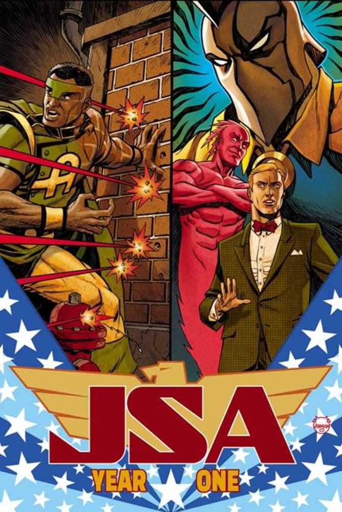 JSA #17 Cover A Dave Johnson | L.A. Mood Comics and Games