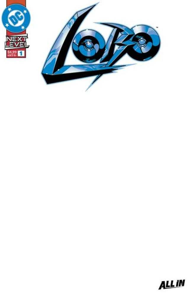 Lobo #1 Cover F Blank Card Stock Variant | L.A. Mood Comics and Games