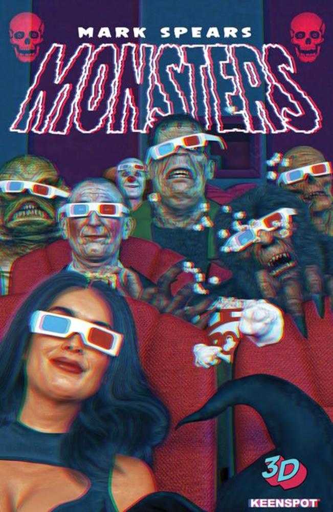 Mark Spears Monsters #9 Cover D Mark Spears Monsters Matinee 3 D Variant | L.A. Mood Comics and Games