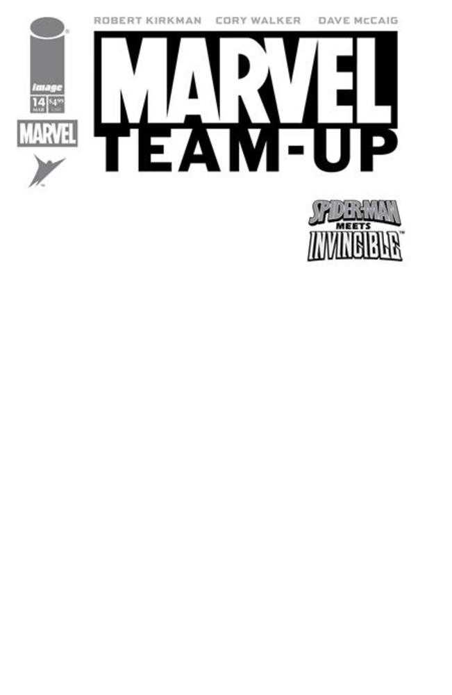 Marvel Teamup #14 Facsimile Edition Cover G Blank Sketch Variant | L.A. Mood Comics and Games