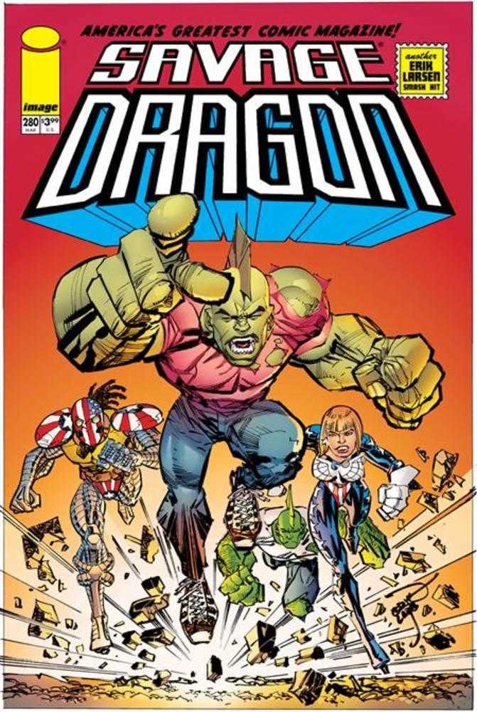 Savage Dragon #280 Cover A Erik Larsen (Mature) | L.A. Mood Comics and Games