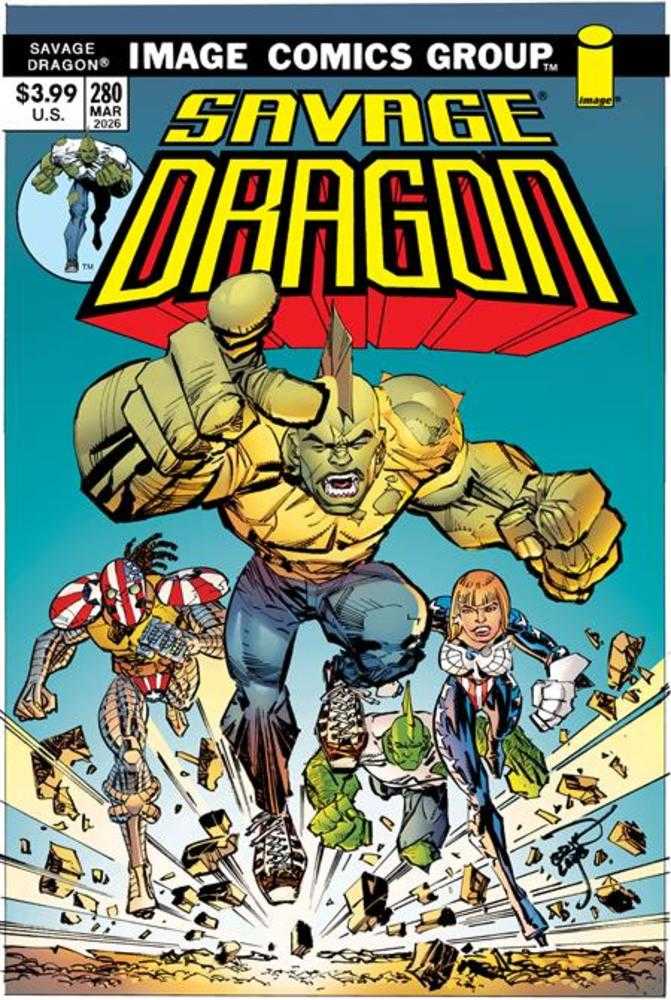 Savage Dragon #280 Cover B Erik Larsen 70 S Trade Dress Variant (Mature) | L.A. Mood Comics and Games