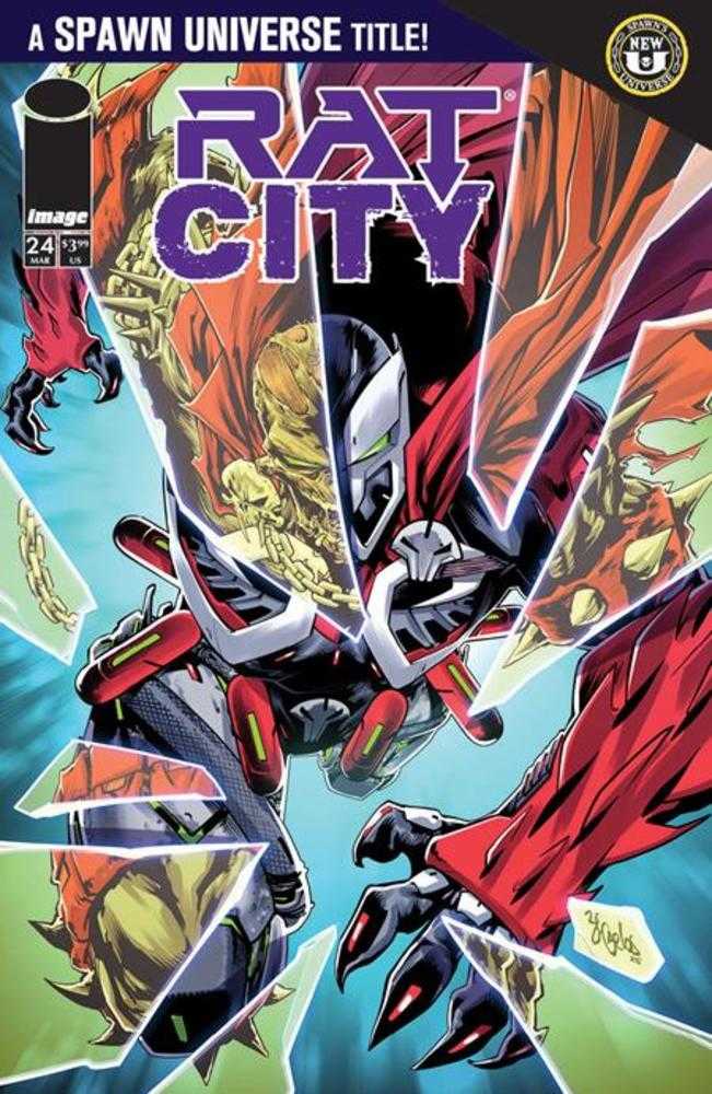 Spawn Rat City #24 Cover A Ze Carlos | L.A. Mood Comics and Games