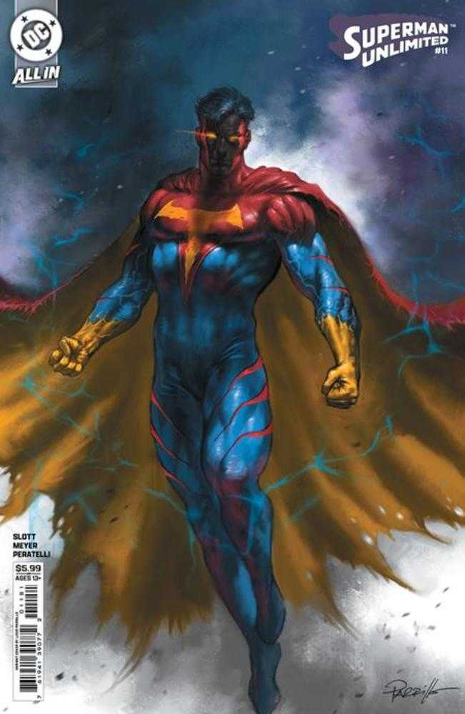 Superman Unlimited #11 Cover D Lucio Parrillo Card Stock Variant | L.A. Mood Comics and Games