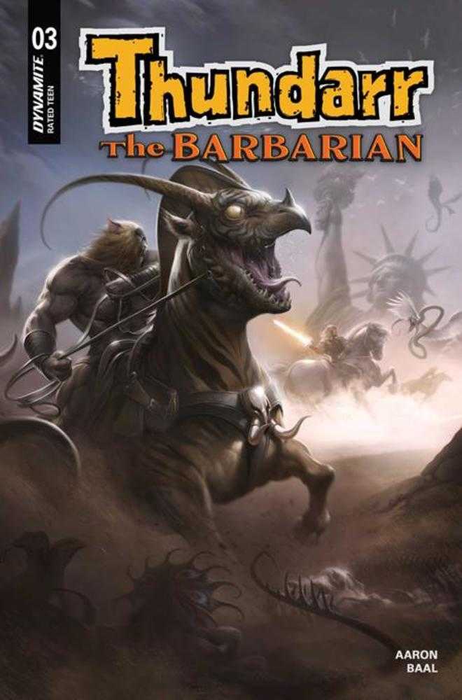 Thundarr The Barbarian #3 Cover B Francesco Mattina Variant | L.A. Mood Comics and Games
