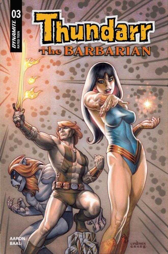 Thundarr The Barbarian #3 Cover D Joseph Michael Linsner Variant | L.A. Mood Comics and Games