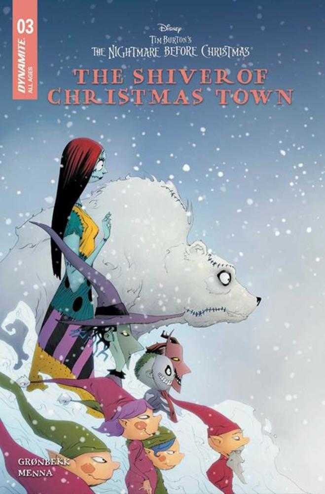 Tim Burtons The Nightmare Before Christmas The Shiver Of Christmas Town #3 Cover A Jae Lee | L.A. Mood Comics and Games