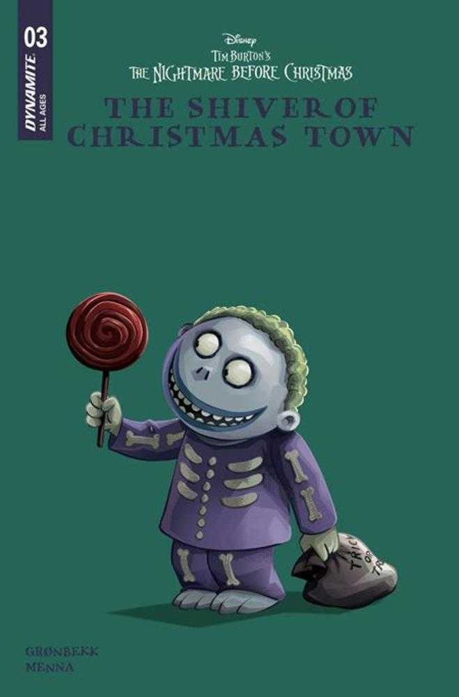 Tim Burtons The Nightmare Before Christmas The Shiver Of Christmas Town #3 Cover D Disney Library  Variant | L.A. Mood Comics and Games
