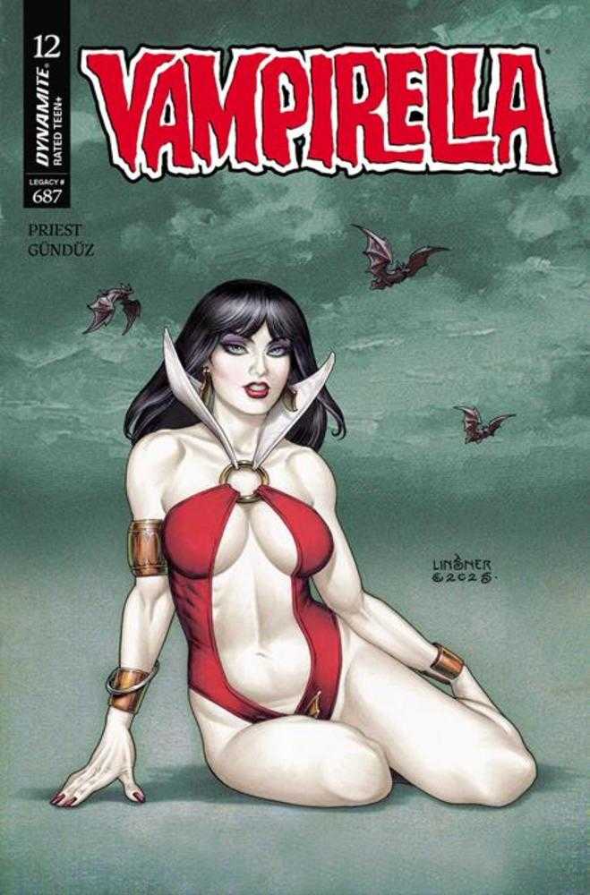 Vampirella #12 Cover C Joseph Michael Linsner Variant | L.A. Mood Comics and Games