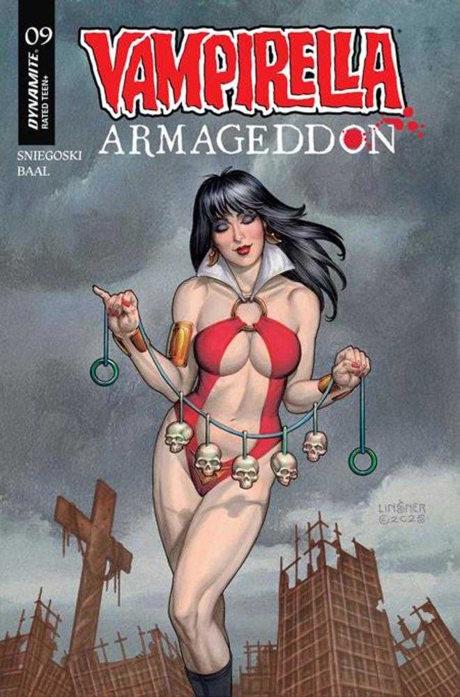 Vampirella Armageddon #9 Cover C Joseph Michael Linsner Variant | L.A. Mood Comics and Games