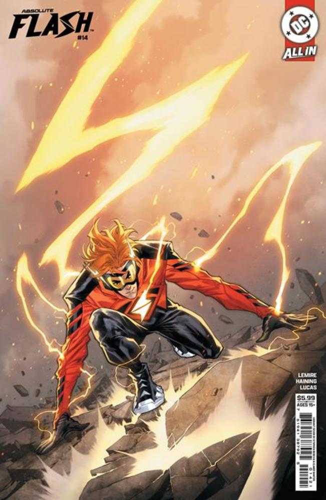 Absolute Flash #14 Cover B Stephen Segovia Card Stock Variant | L.A. Mood Comics and Games