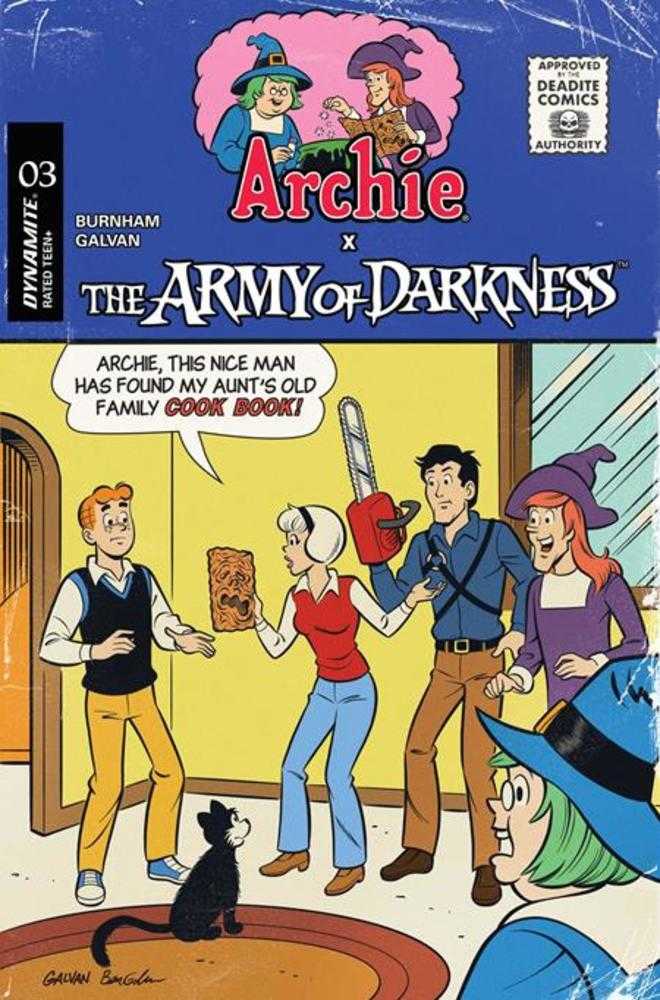 Archie X Army Of Darkness #3 Cover B Bill Galvan Variant | L.A. Mood Comics and Games