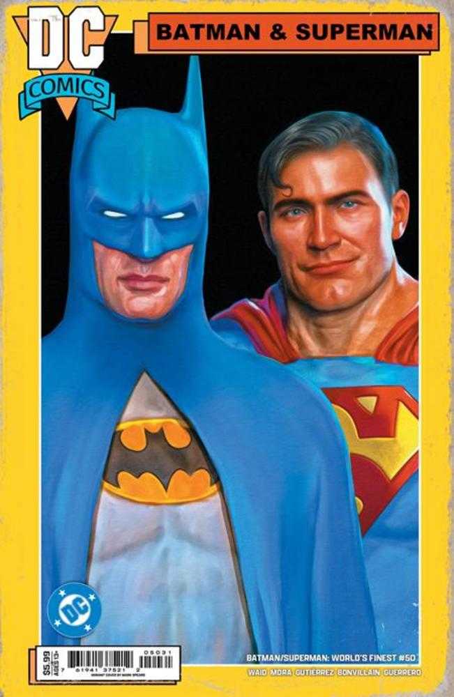 Batman Superman Worlds Finest #50 Cover C Mark Spears Card Stock Variant | L.A. Mood Comics and Games