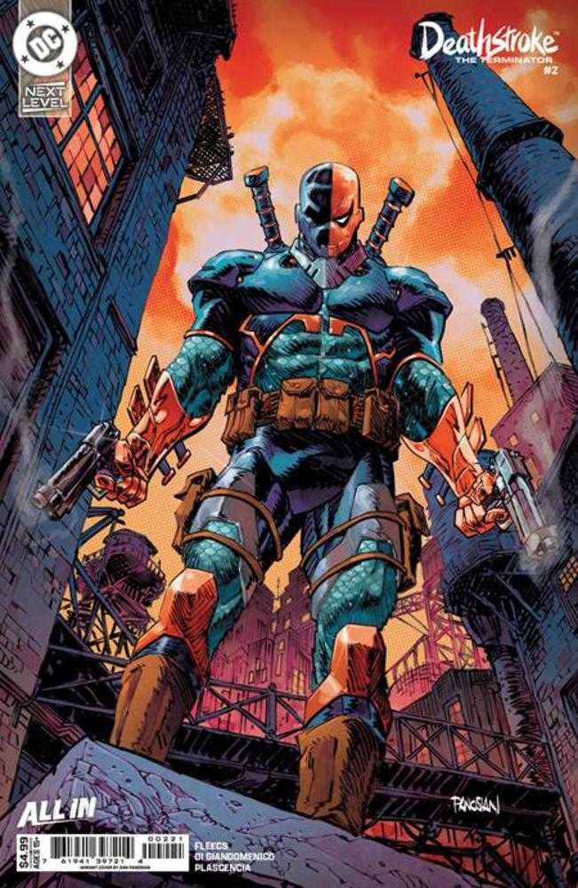 Deathstroke The Terminator #2 Cover B Dan Panosian Card Stock Variant | L.A. Mood Comics and Games