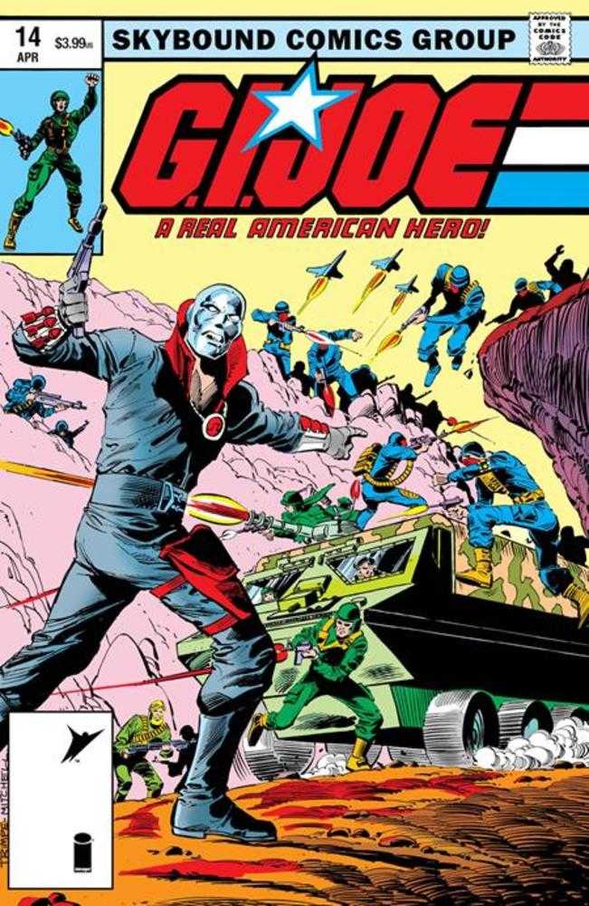 G.I. Joe A Real American Hero #14 Hama Files Edition Cover A Herb Trimpe & Steve Mitchell | L.A. Mood Comics and Games