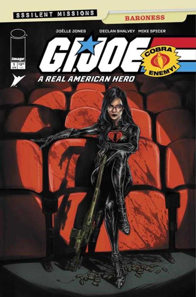 G.I. Joe A Real American Hero Sssilent Missions Baroness #1 (One Shot) Cover A Joelle Jones | L.A. Mood Comics and Games
