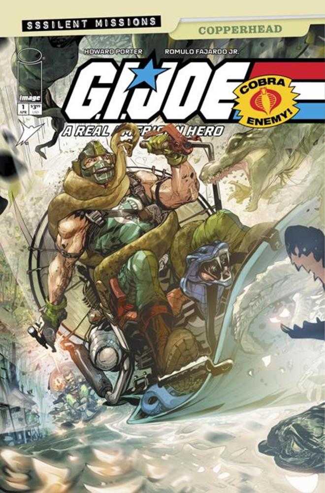 G.I. Joe A Real American Hero Sssilent Missions Copperhead #1 (One Shot) Cover A Howard Porter & Romulo Fajardo Jr | L.A. Mood Comics and Games