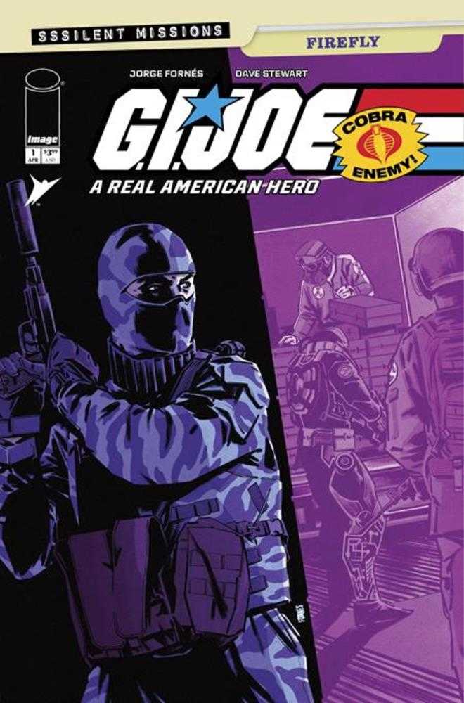 G.I. Joe A Real American Hero Sssilent Missions Firefly #1 (One Shot) Cover A Jorge Fornes | L.A. Mood Comics and Games