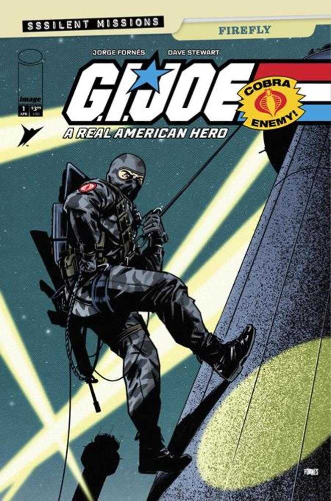 G.I. Joe A Real American Hero Sssilent Missions Firefly #1 (One Shot) Cover B Jorge Fornes Variant | L.A. Mood Comics and Games