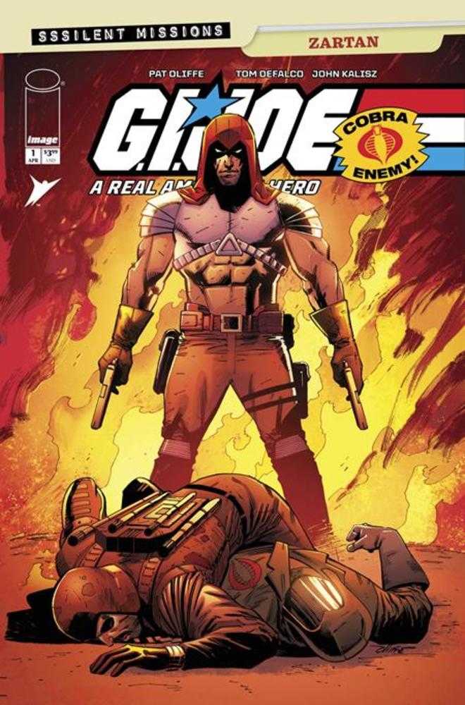 G.I. Joe A Real American Hero Sssilent Missions Zartan #1 (One Shot) Cover A Pat Olliffe | L.A. Mood Comics and Games