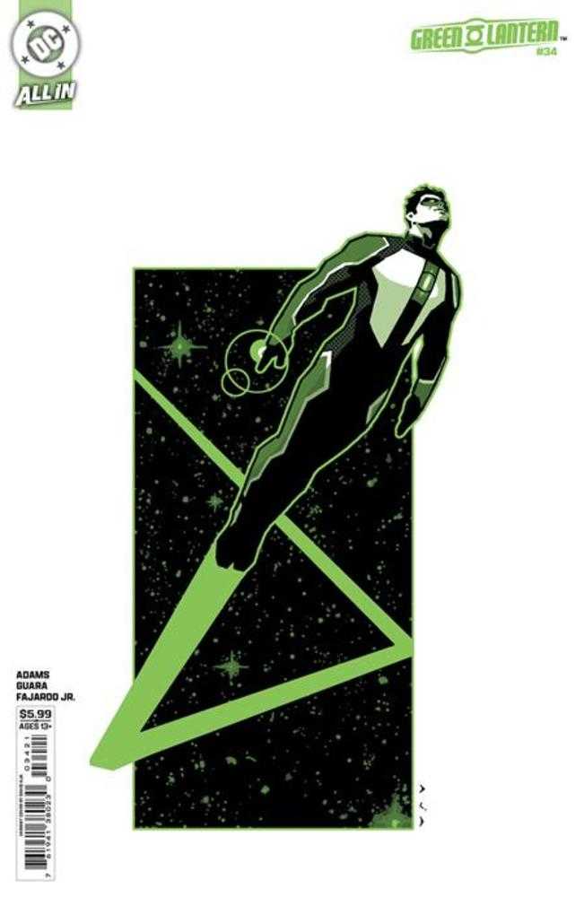 Green Lantern #34 Cover B David Aja Card Stock Variant | L.A. Mood Comics and Games