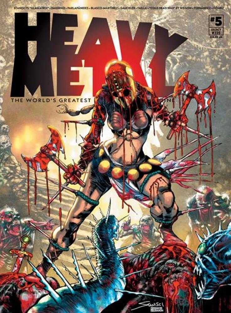 Heavy Metal Magazine #5 Cover B John Stanisci Variant (Mature) | L.A. Mood Comics and Games