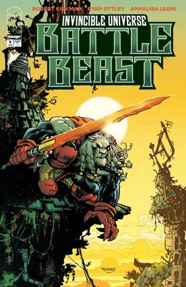 Invincible Universe Battle Beast #8 Cover A Ryan Ottley & Annalisa Leoni | L.A. Mood Comics and Games