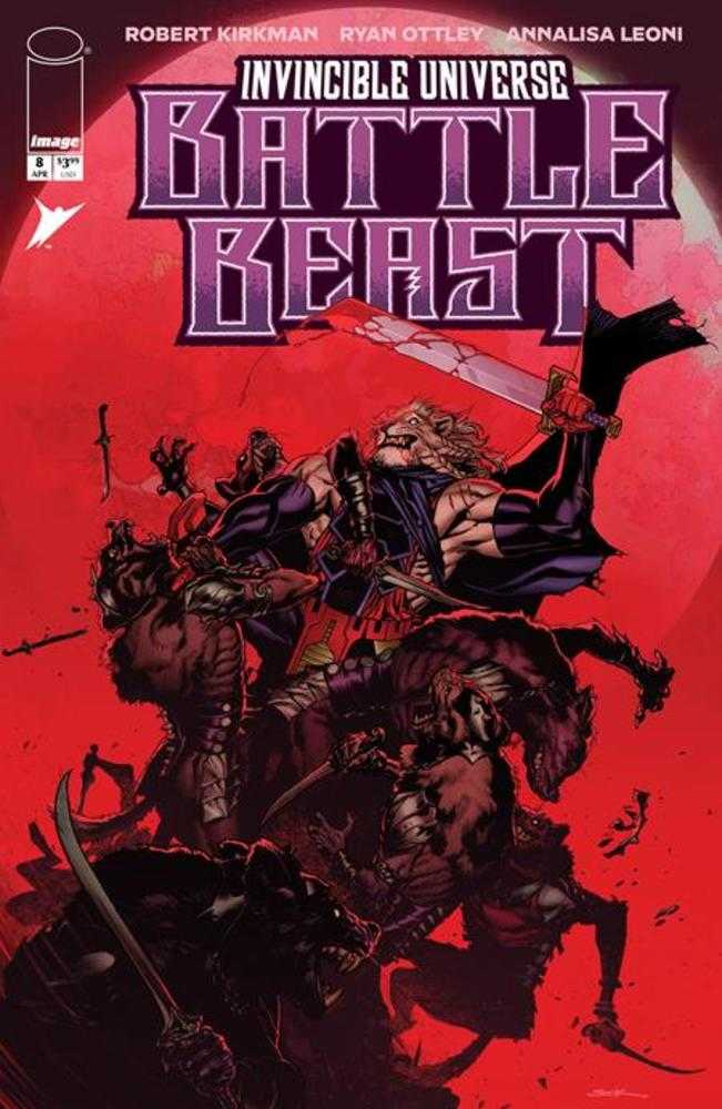Invincible Universe Battle Beast #8 Cover B Ryan Sook Variant | L.A. Mood Comics and Games