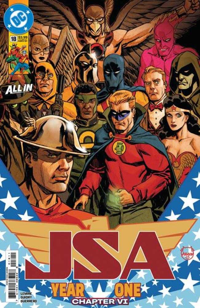 JSA #18 Cover A Dave Johnson | L.A. Mood Comics and Games