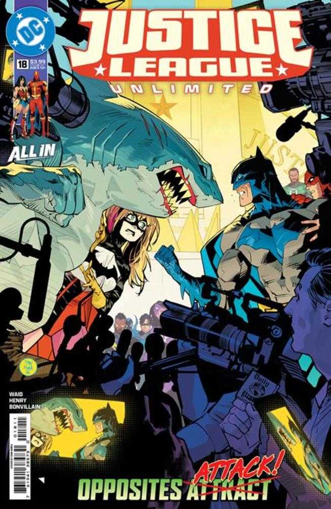 Justice League Unlimited #18 Cover A Dan Mora (DC K.O.) | L.A. Mood Comics and Games