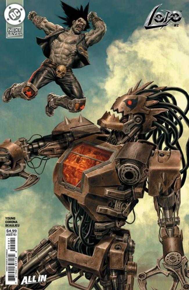 Lobo #2 Cover B Lee Bermejo Card Stock Variant | L.A. Mood Comics and Games