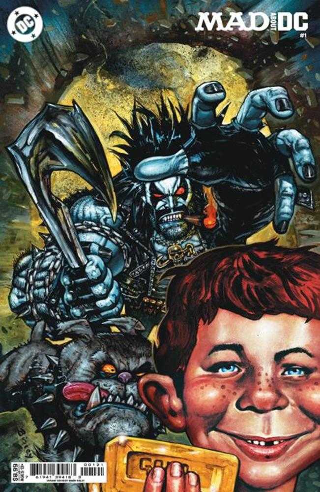 Mad About DC #1 (One Shot) Cover B Simon Bisley Card Stock Variant | L.A. Mood Comics and Games