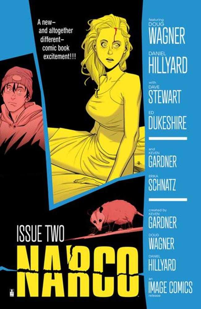 Narco #2 (Of 5) Cover B Daniel Hillyard & Dave Stewart Hitchcock Homage Variant | L.A. Mood Comics and Games