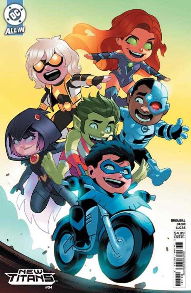 New Titans #34 Cover C Stephen Byrne Card Stock Variant | L.A. Mood Comics and Games