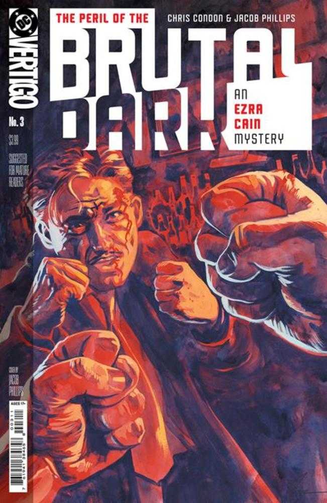 The Peril Of The Brutal Dark An Ezra Cain Mystery #3 (Of 6) Cover A Jacob Phillips (Mature) | L.A. Mood Comics and Games