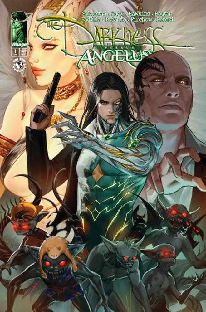Darkness vs Angelus (One Shot) Cover B Leirix Variant | L.A. Mood Comics and Games